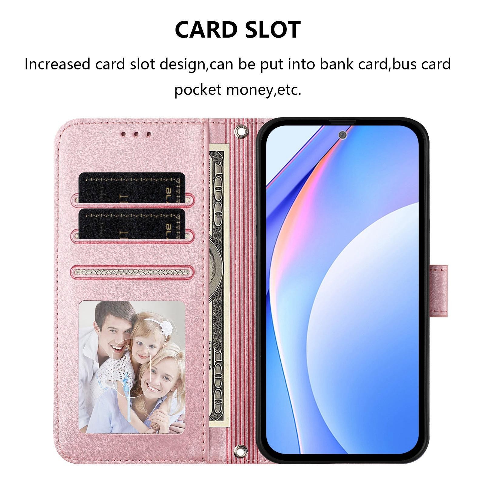 Xiaomi Redmi Note 15 Pro 5G Litter Panda Embossing RFID Leather with Lanyard Pink-Θήκη Βιβλίο