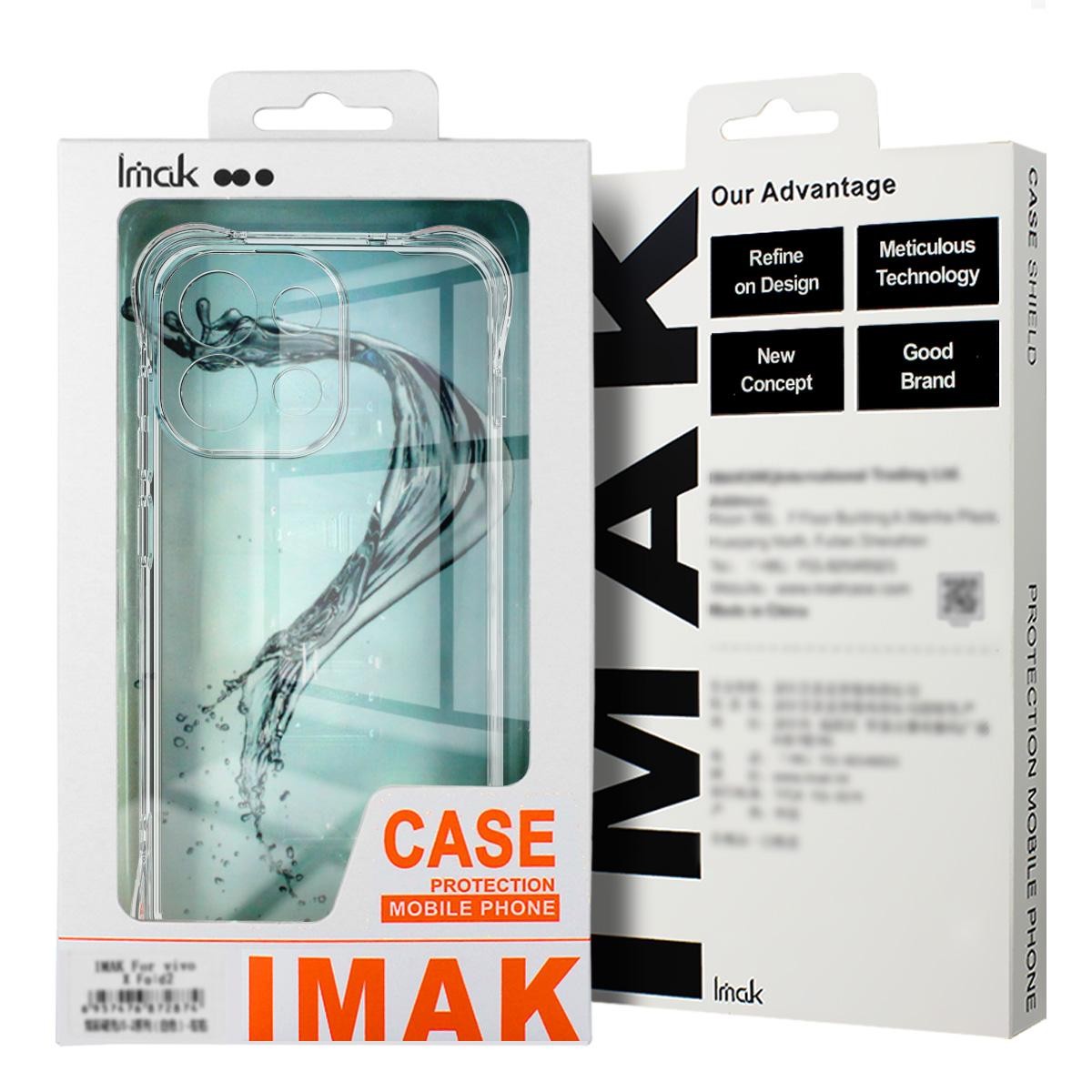 Imak Xiaomi Redmi Note 15 Pro+ 5G Shockproof Airbag TPU -Θήκη Σιλικόνης Διάφανη