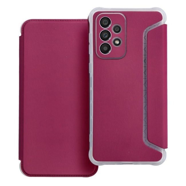 Tel1 Samsung Galaxy A55 5G Piano Θήκη Βιβλίο - Bordeaux