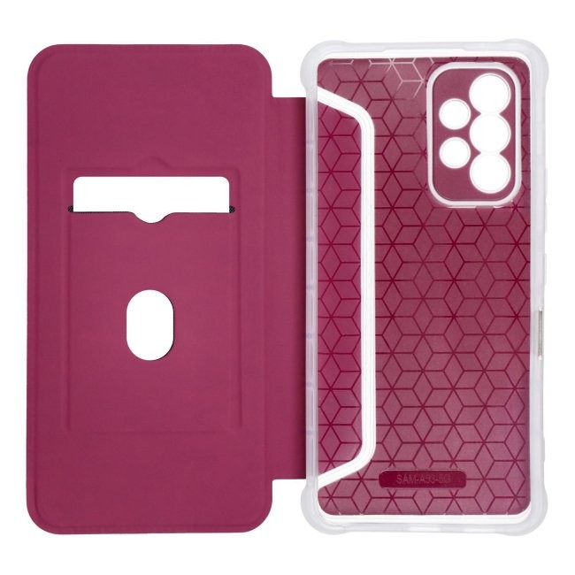 Tel1 Samsung Galaxy A55 5G Piano Θήκη Βιβλίο - Bordeaux