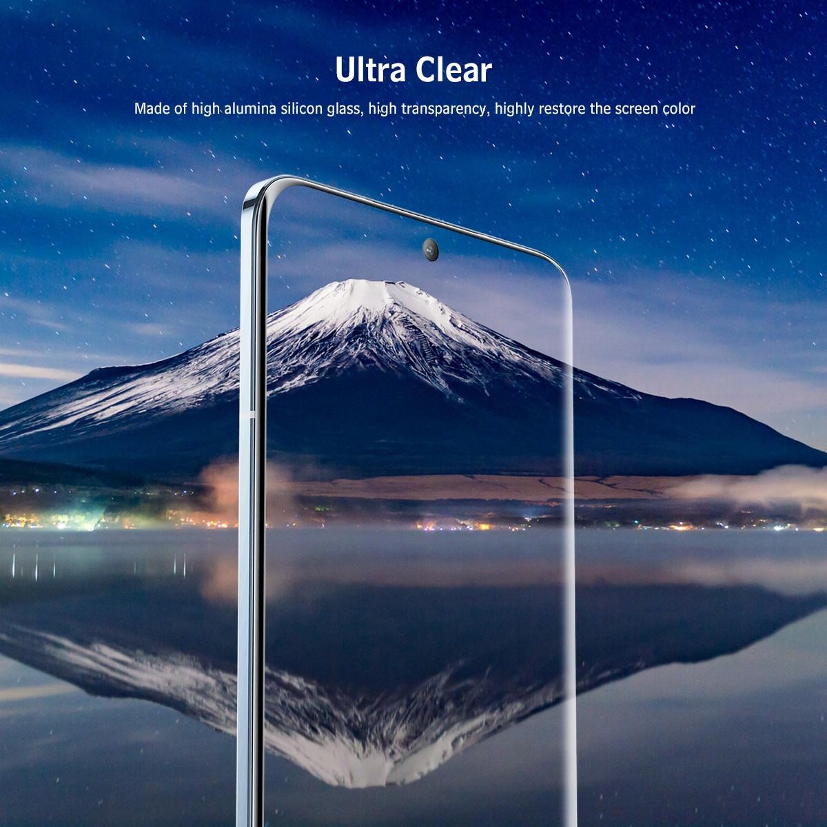 ENKAY Xiaomi Redmi Note 15 4G/5G Full Τζαμάκι 0.33mm 9H Alumina Tempered Glass Film
