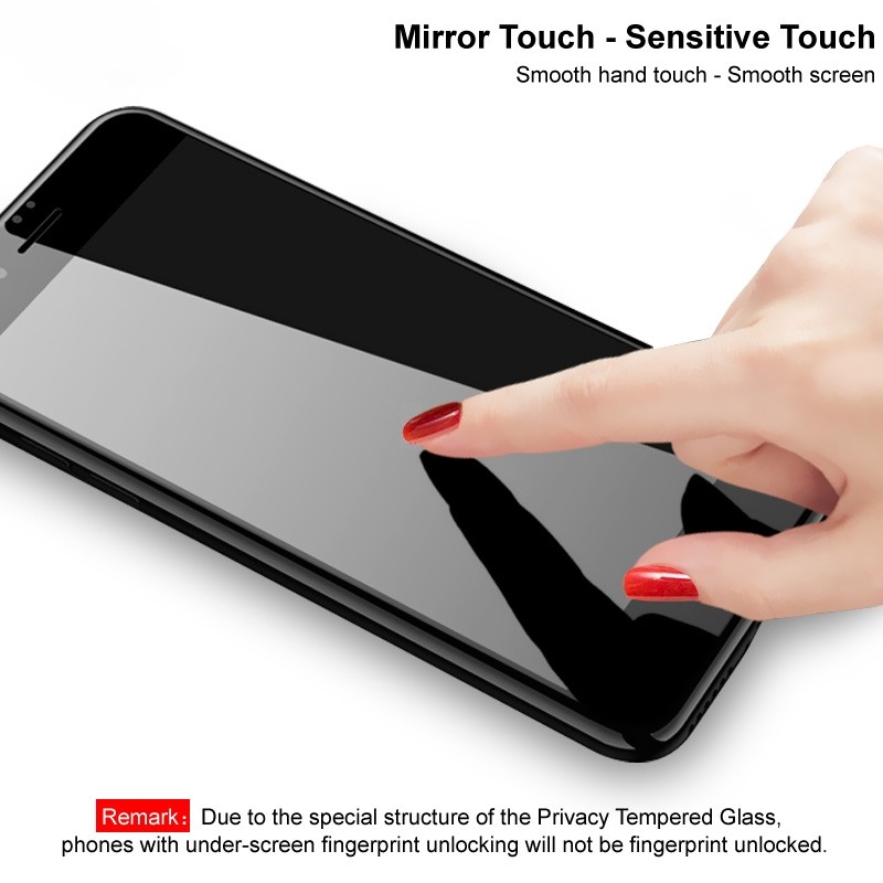 IMAK Xiaomi Redmi Note 15 Pro 4G Privacy Full Τζαμάκι Version 3D Curved Tempered Glass Film