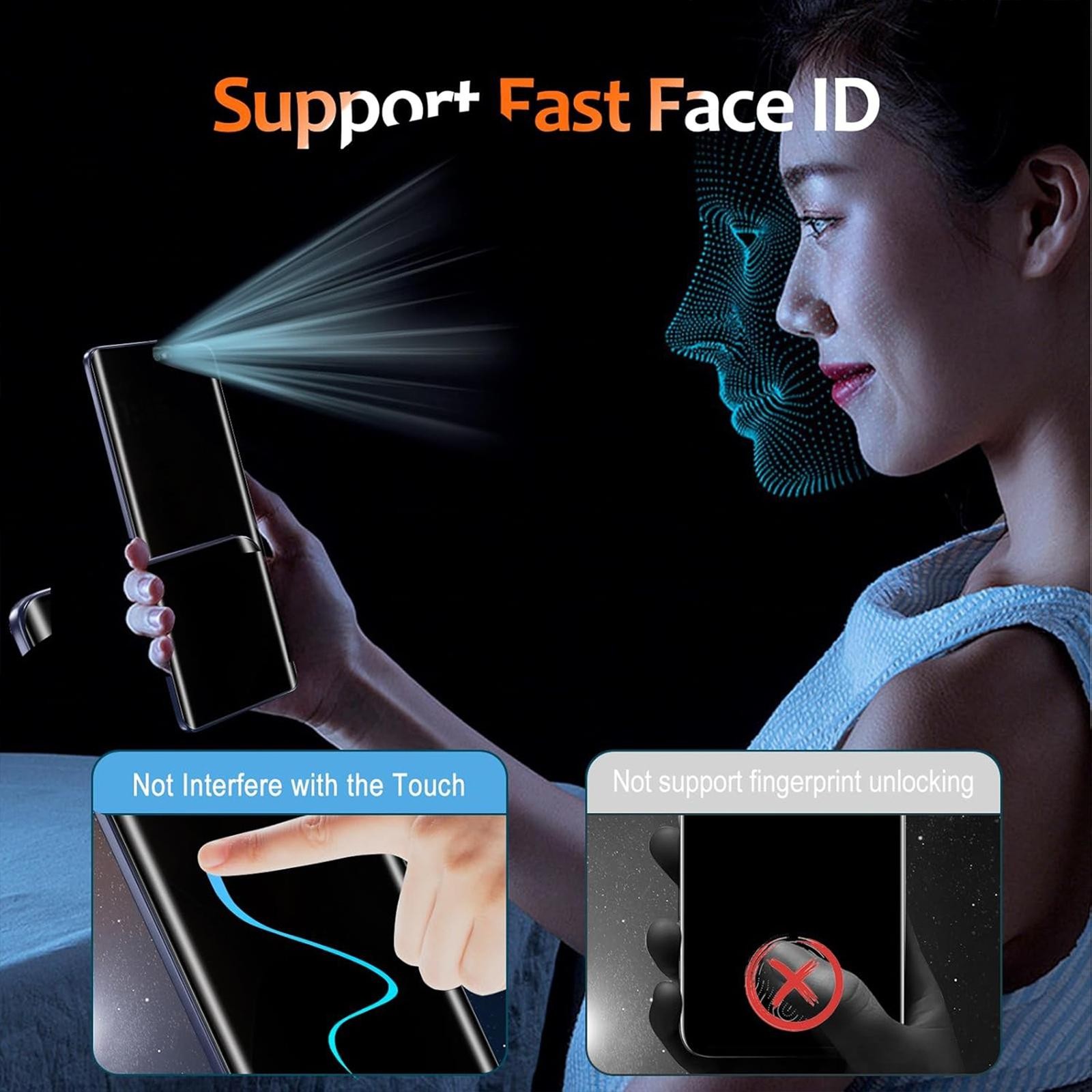 Kaledol Xiaomi Redmi Note 15 4G/5G Privacy Full Τζαμάκι 9H+ High-Aluminum Tempered Glass Film