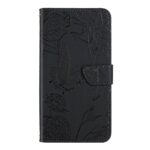 Xiaomi Redmi Note 15 Pro+ 5G Skin Feel Butterfly Embossed Flip Leather Black-Θήκη Βιβλίο
