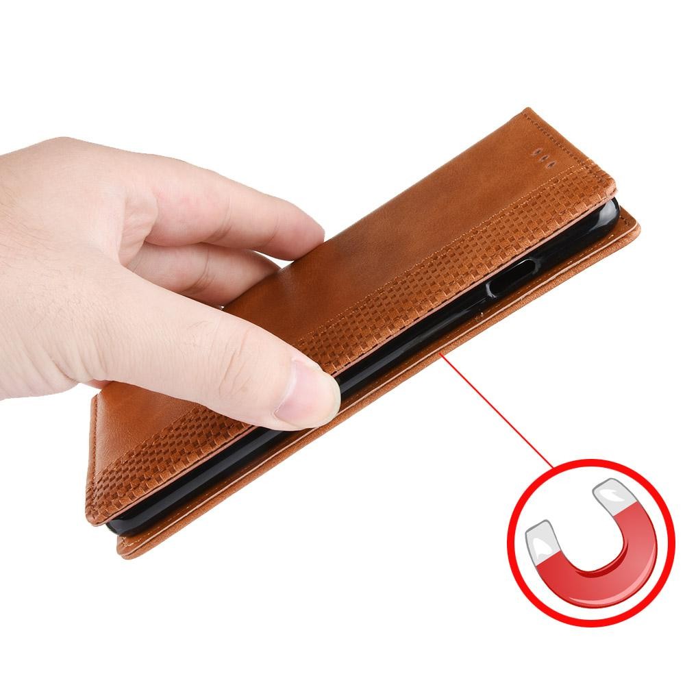 Xiaomi Redmi Note 15 5G / 4G/ Poco M8 5G Magnetic Buckle Retro Texture Leather Brown-Θήκη Βιβλίο