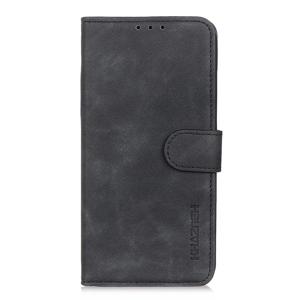Khazneh Xiaomi Redmi Note 15 Pro 4G Retro Texture Flip Leather Black-Θήκη Βιβλίο