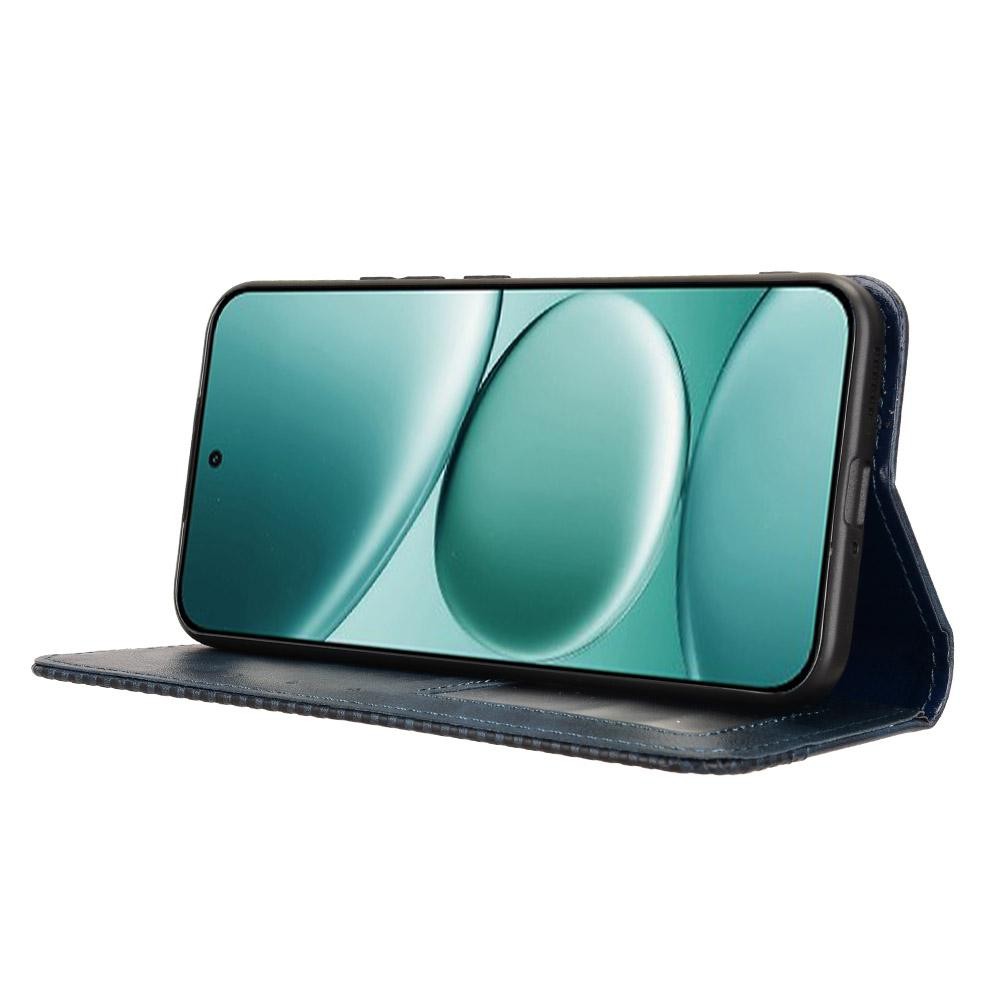 Xiaomi Redmi Note 15 Pro+ 5G/Poco M8 Pro 5G Magnetic Buckle Retro Texture Leather Blue-Θήκη Βιβλίο