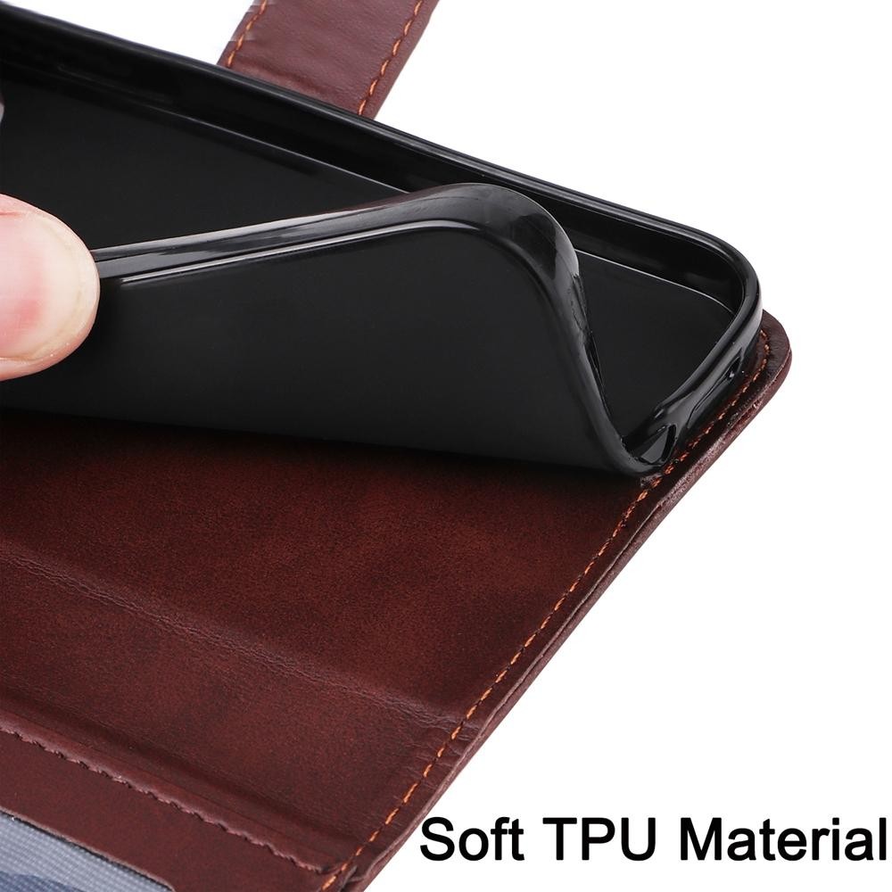 Xiaomi Redmi Note 15 Pro 4G Classic Calf Texture Flip Leather Brown-Θήκη Βιβλίο