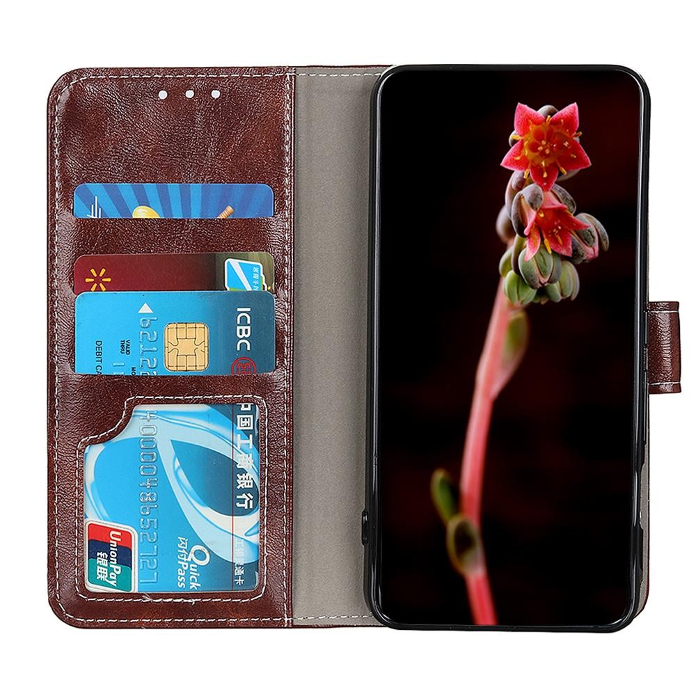 Xiaomi Redmi Note 15 Pro 4G Retro Crazy Horse Texture Leather Brown-Θήκη Βιβλίο