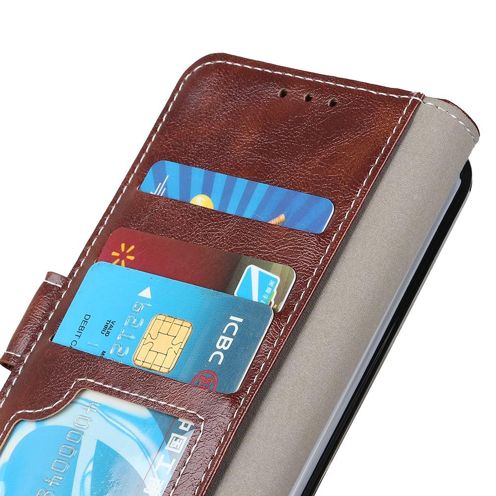 Xiaomi Redmi Note 15 Pro 4G Retro Crazy Horse Texture Leather Brown-Θήκη Βιβλίο