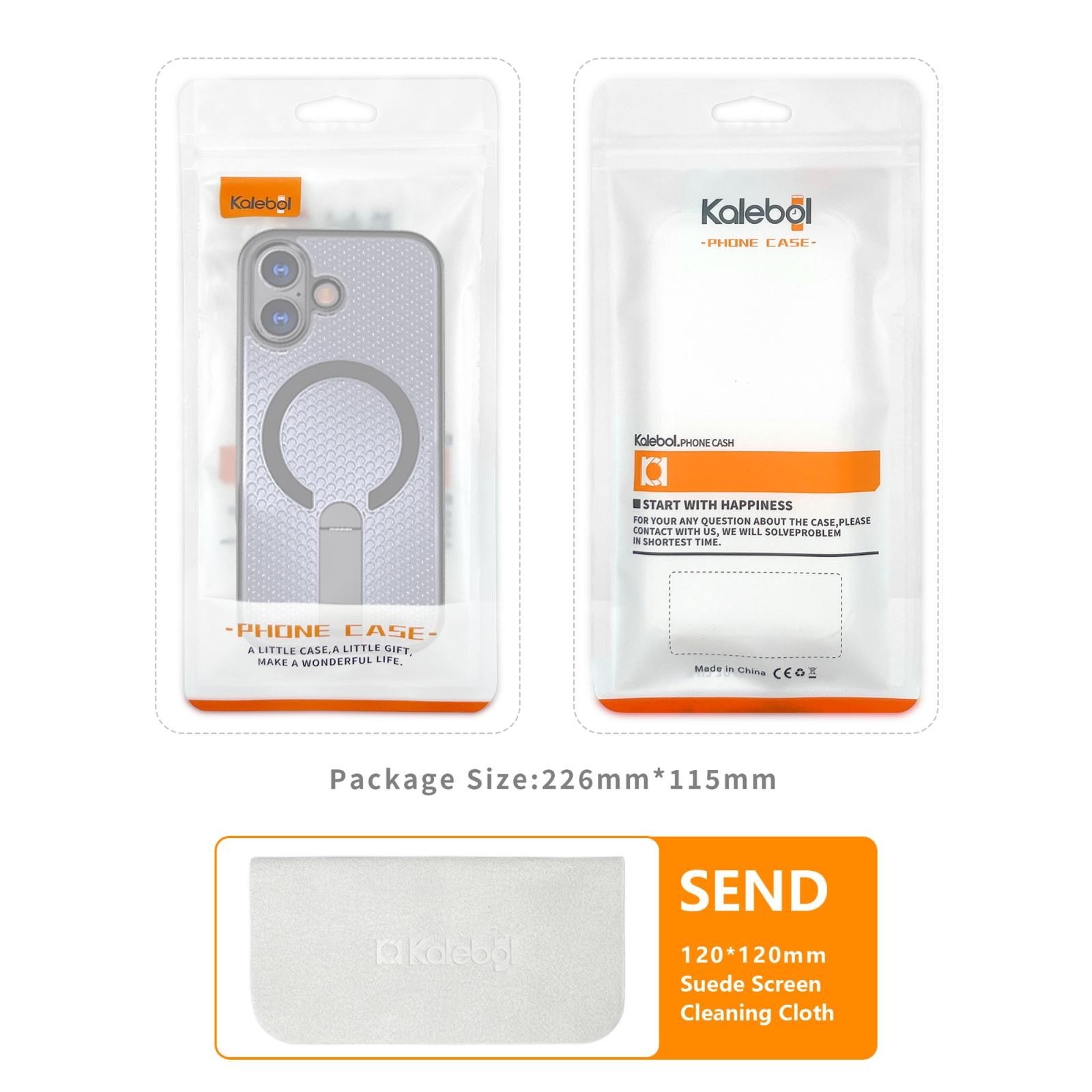 Kalebol Xiaomi Redmi Note 15 4G / 5G Honeycomb Cooling MagSafe Holder-Θήκη Σκληρή Διάφανη