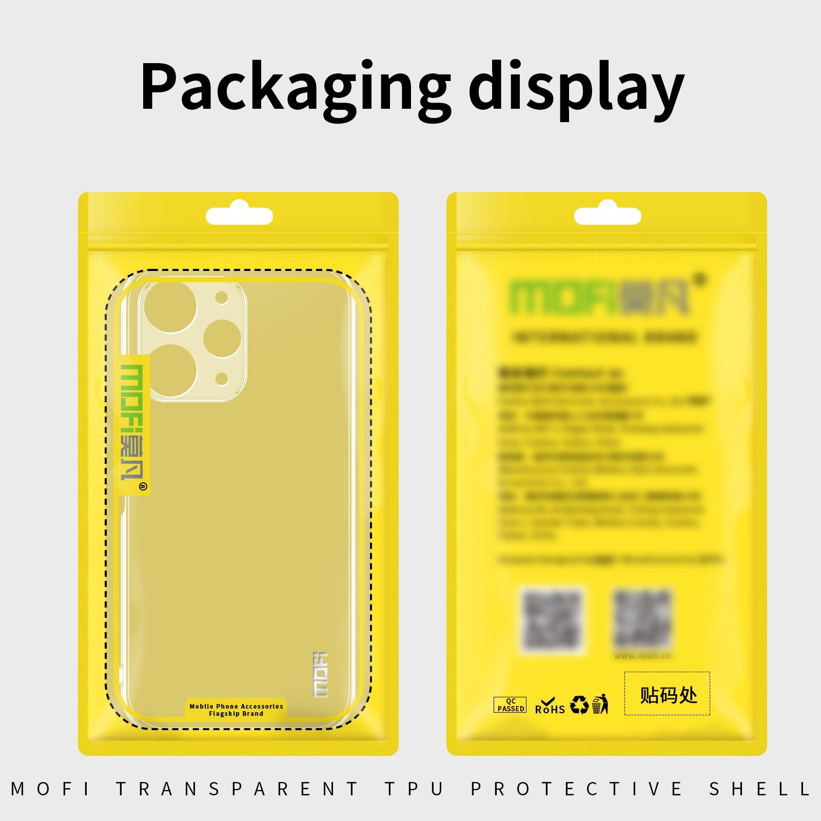 Mofi Xiaomi Redmi Note 15 4G / 5G Ming Series Ultra-thin TPU-Θήκη Σιλικόνης Διάφανη.