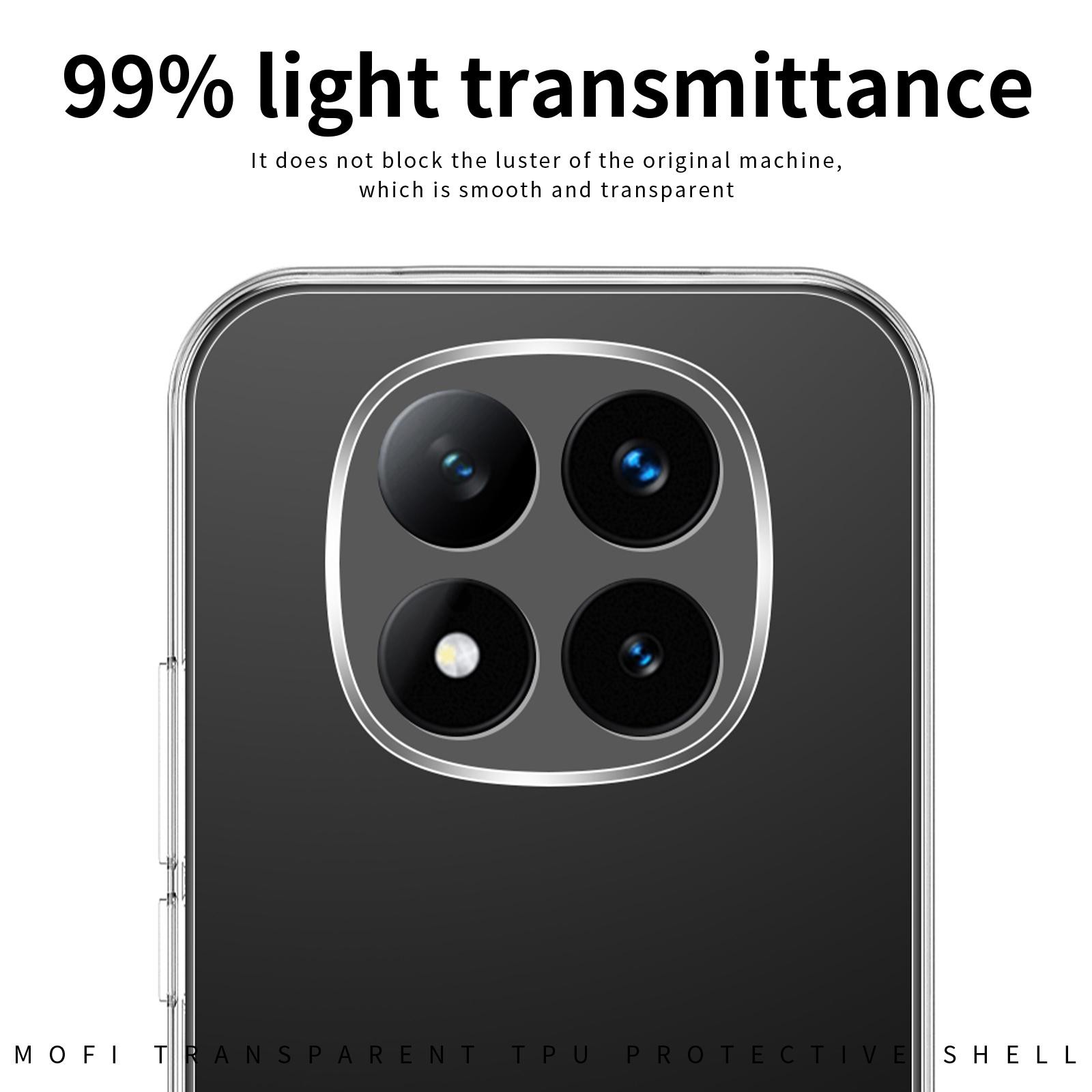Mofi Xiaomi Redmi Note 15 4G / 5G Ming Series Ultra-thin TPU-Θήκη Σιλικόνης Διάφανη.
