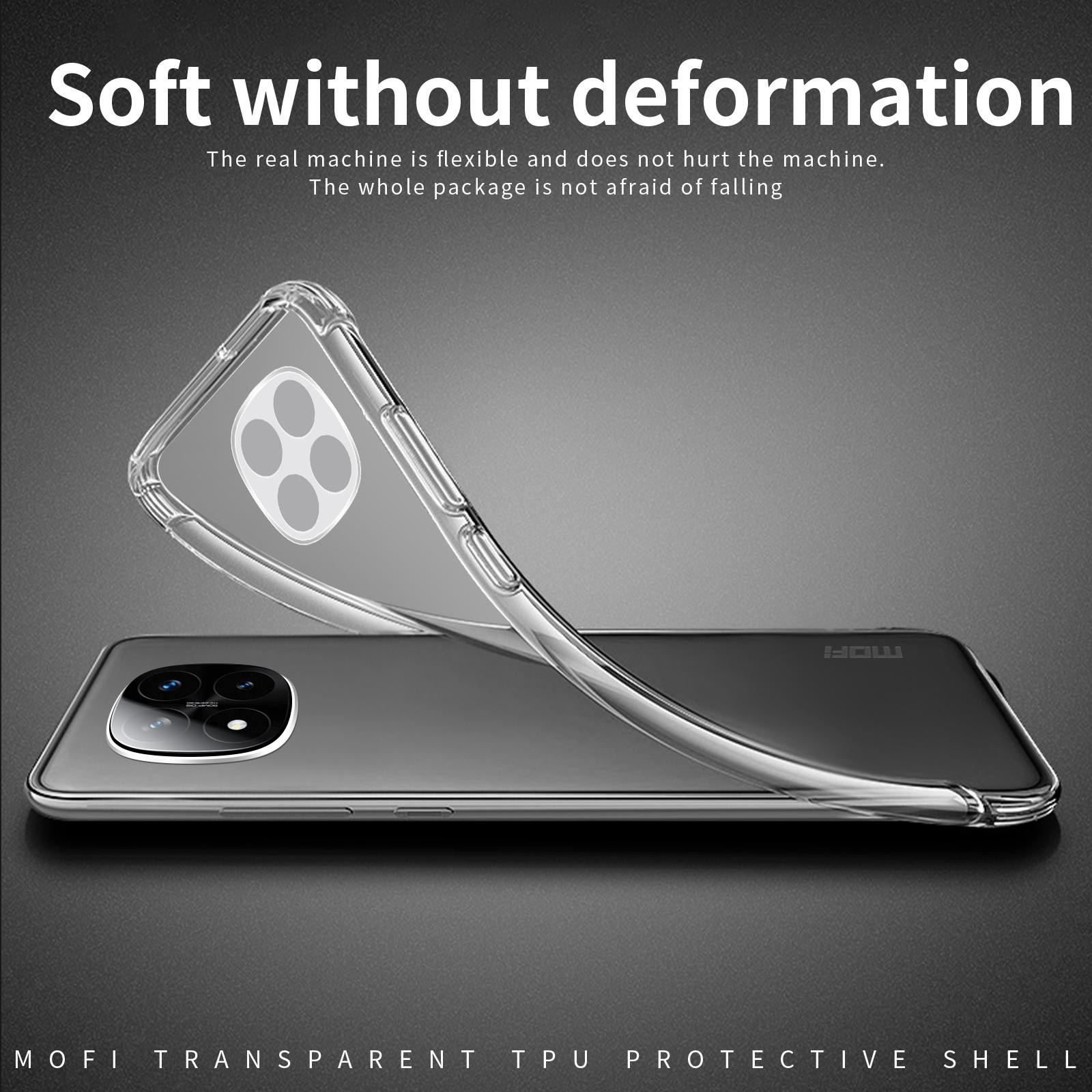Mofi Xiaomi Redmi Note 15 4G / 5G Ming Series Ultra-thin TPU-Θήκη Σιλικόνης Διάφανη.