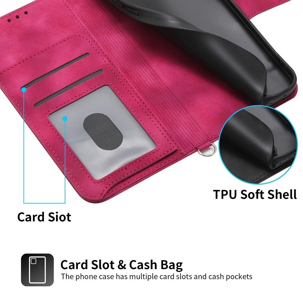 Xiaomi Redmi Note 15 Pro 4G Skin Feel Flowers Embossed Wallet Leather Wine Red-Θήκη Βιβλίο