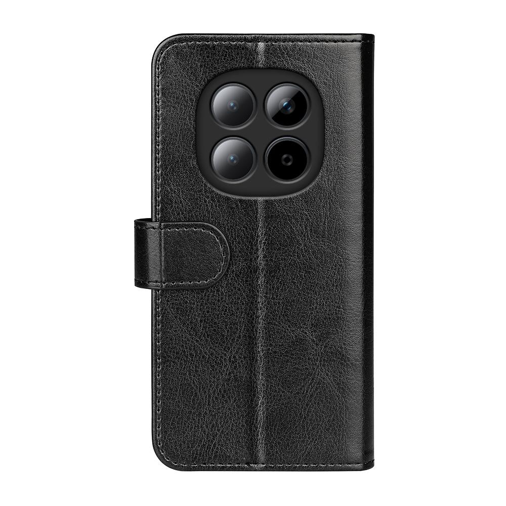 Xiaomi Redmi Note 15 Pro 5G Texture Horizontal Flip Leather Black-Θήκη Βιβλίο