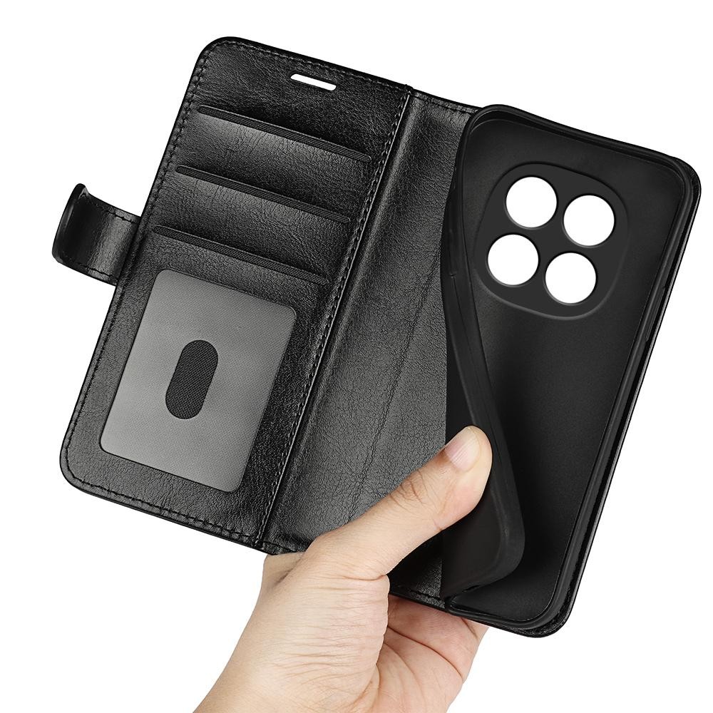 Xiaomi Redmi Note 15 Pro 5G Texture Horizontal Flip Leather Black-Θήκη Βιβλίο