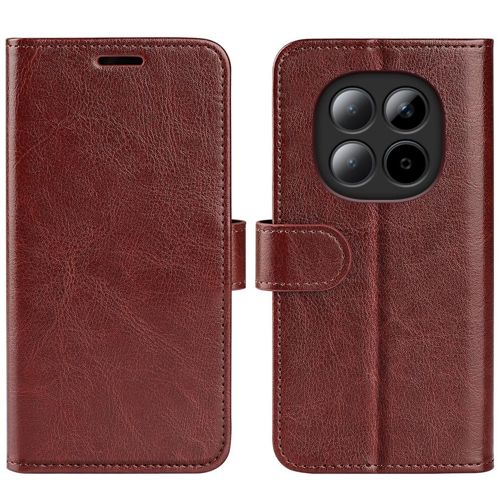Xiaomi Redmi Note 15 Pro 4G Texture Horizontal Flip Leather Brown-Θήκη Βιβλίο