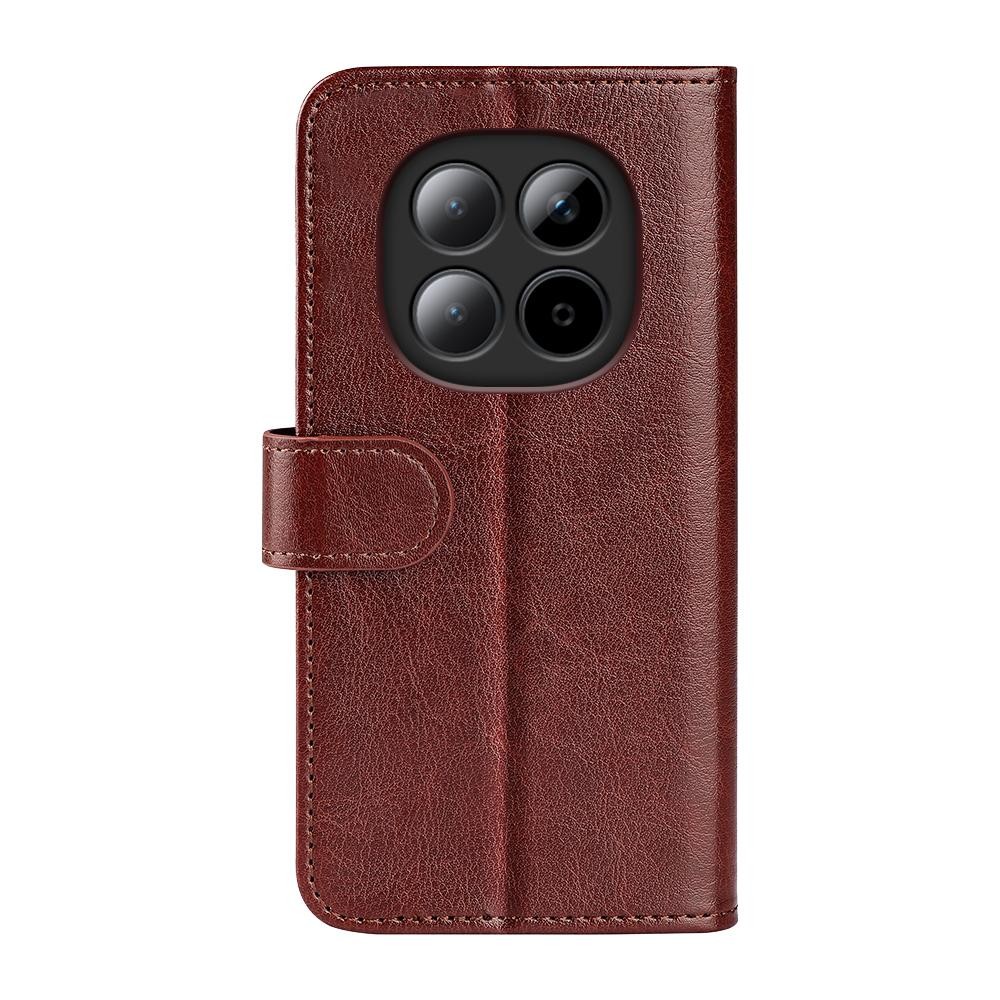 Xiaomi Redmi Note 15 Pro 4G Texture Horizontal Flip Leather Brown-Θήκη Βιβλίο