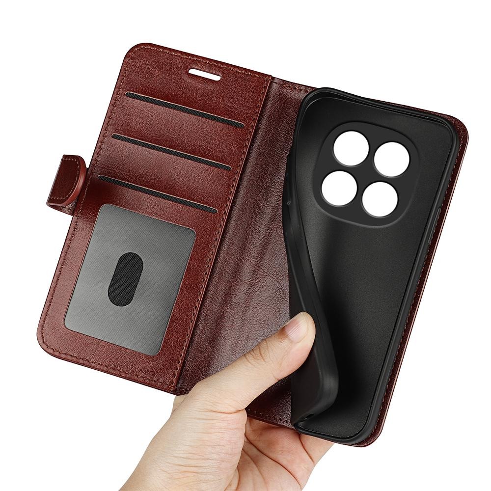 Xiaomi Redmi Note 15 Pro 4G Texture Horizontal Flip Leather Brown-Θήκη Βιβλίο