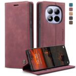 CaseMe 013 Xiaomi Redmi Note 15 Pro 4G Retro Leather Θήκη Βιβλίο - Red