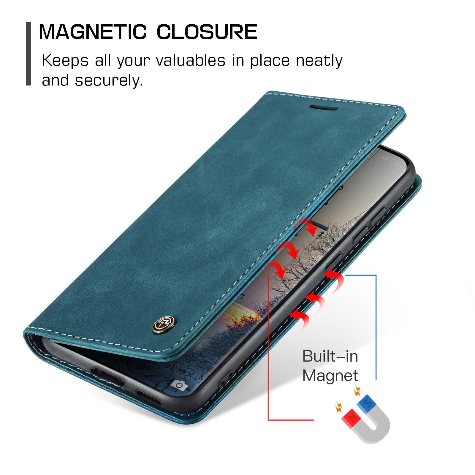 Case Me Xiaomi Redmi Note 15 4G / 5G/Poco M8 5G Multifunctional Horizontal Flip Leather Blue-Θήκη Βιβλίο