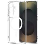 Forcell Samsung Galaxy S26 Ultra Magnetic White- Θήκη Σιλικόνης Διάφανη
