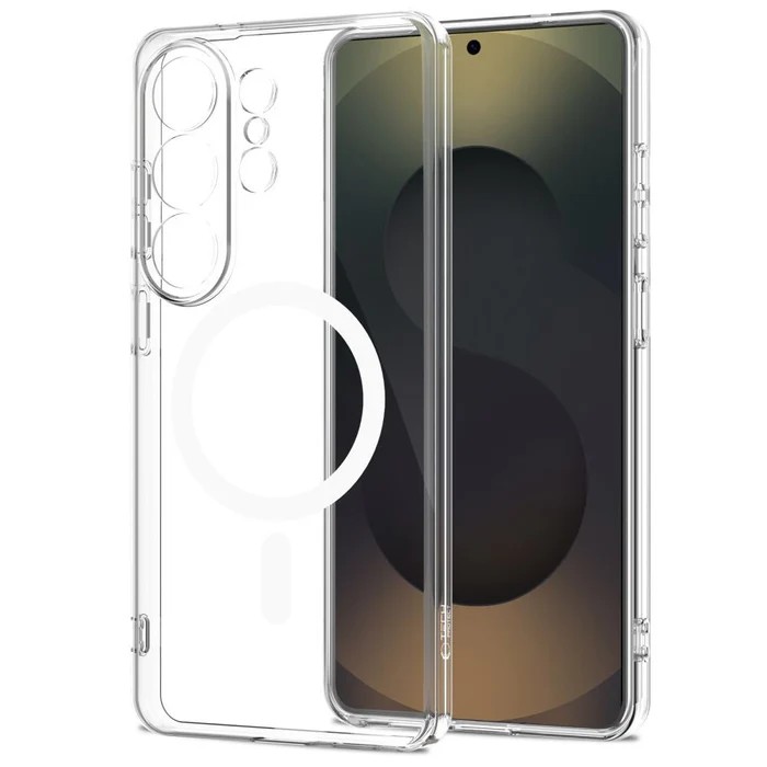 Forcell Samsung Galaxy S26 Ultra Magnetic White- Θήκη Σιλικόνης Διάφανη