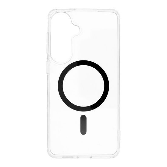 Forcell Samsung Galaxy S26 Plus 5G Magnetic Black-Θήκη Σιλικόνης Διάφανη Μαύρο