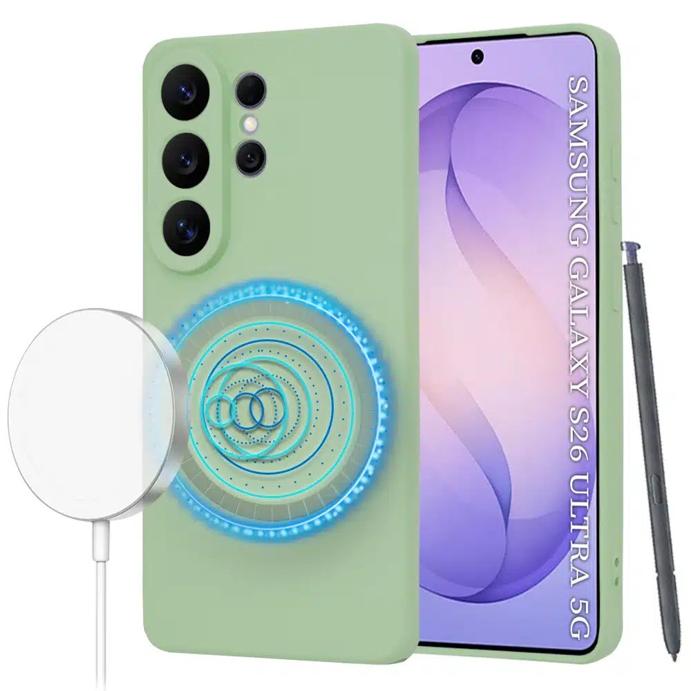 Simply Roar Samsung Galaxy S26 Ultra 5G Cloud Skin Silicone Green-Θήκη Σιλκόνης Ανοιχτό Πράσινο