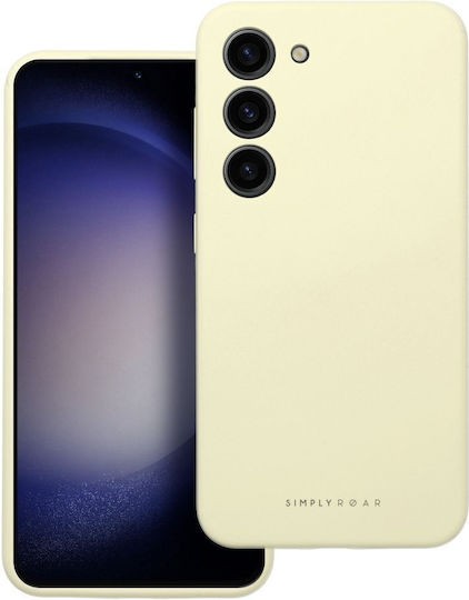 Simply Roar Samsung Galaxy S26 Plus 5G Cloud Skin Silicone Yellow -Θήκη Σιλκόνης Κίτρινο
