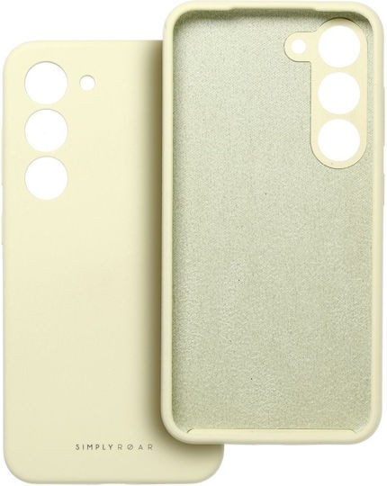Simply Roar Samsung Galaxy S26 Plus 5G Cloud Skin Silicone Yellow -Θήκη Σιλκόνης Κίτρινο