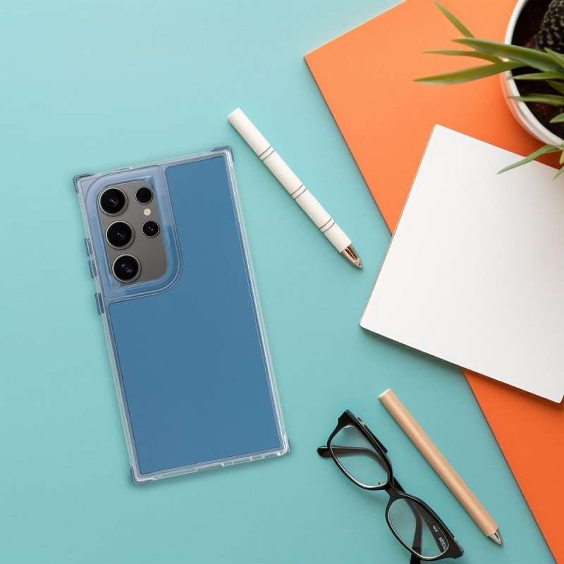 Forcell Samsung Galaxy S26 Plus 5G Matrix Light Blue-Θήκη Σιλικόνης Γαλάζιο