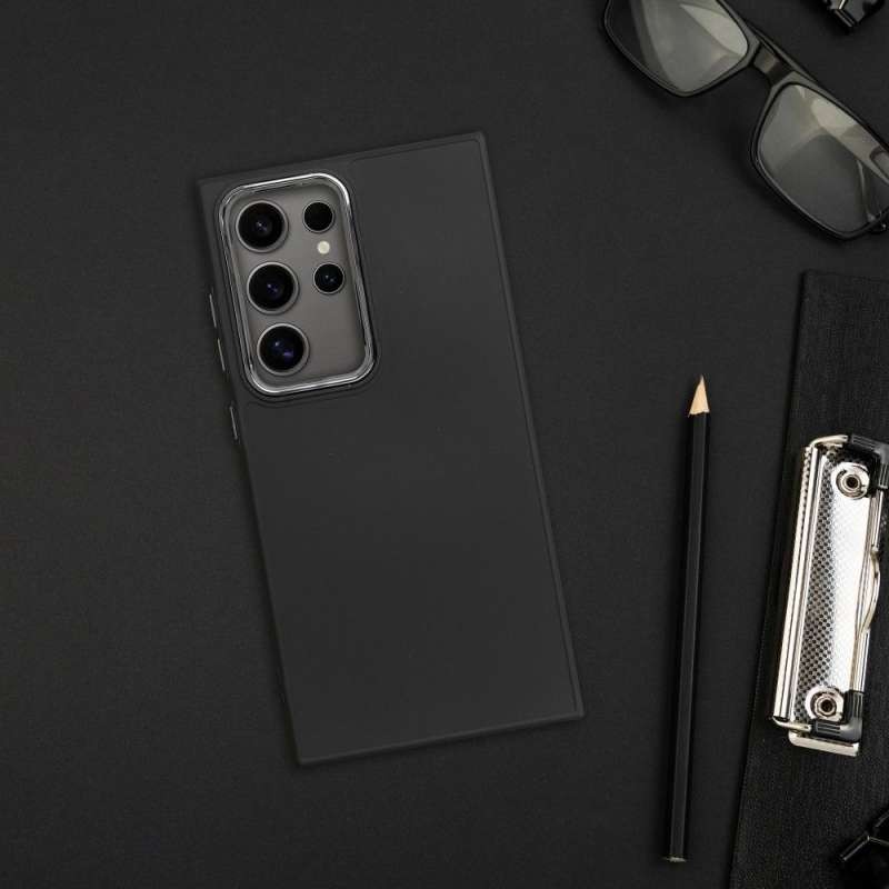 Forcell Samsung Galaxy S26 5G Frame Black-Θήκη Σιλικόνης Μαύρο