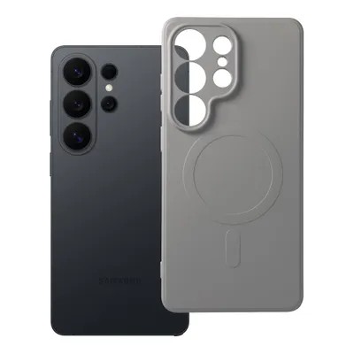 Forcell Samsung Galaxy S26 Ultra 5G Magnetic Cover Magsafe Grey Titanium-Θήκη Σιλικόνης Γκρί