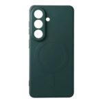 Forcell Samsung Galaxy S26 5G Magnetic Cover Magsafe Dark Green-Θήκη Σιλικόνης Σκούρο Πράσινο