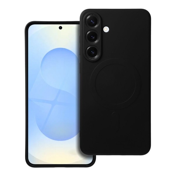 Forcell Samsung Galaxy S26 Plus 5G Magnetic Cover Magsafe Black-Θήκη Σιλικόνης Μαύρο