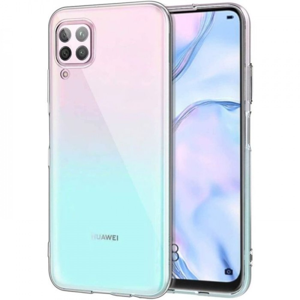 Forcell Huawei P40 Lite Θήκη Σιλικόνης 1.00 mm TPU - Διάφανη