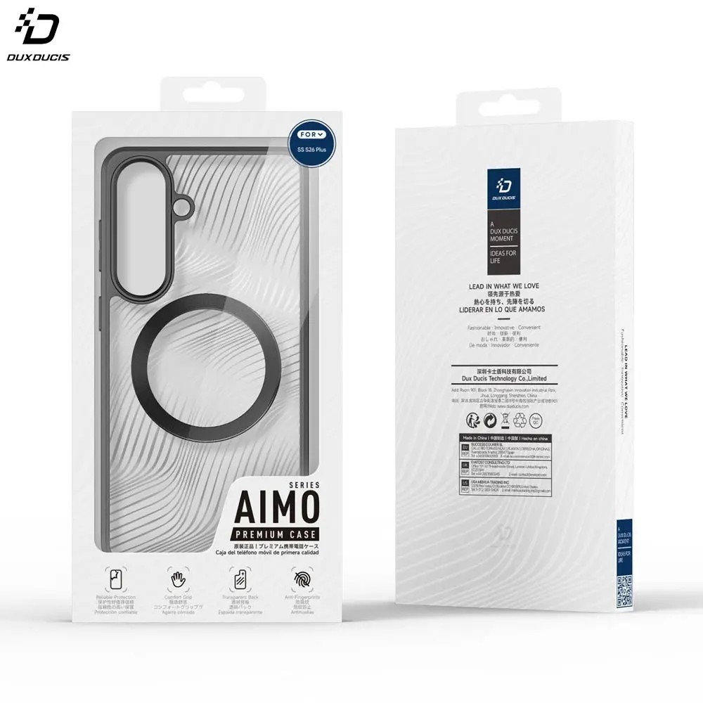 Dux Dusis Samsung Galaxy S26 Plus 5G Black-Θήκη Σιλικόνης Διάφανη Μαύρο