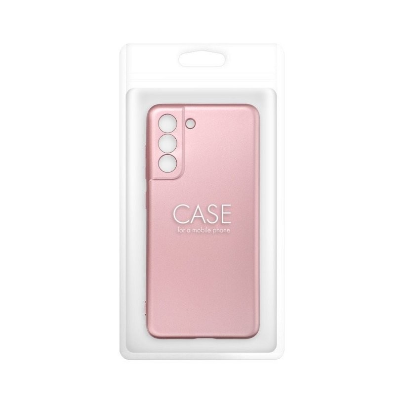 Forcell Samsung Galaxy S26 5G Metallic Pink-Θήκη Σιλικόνης Ρόζ