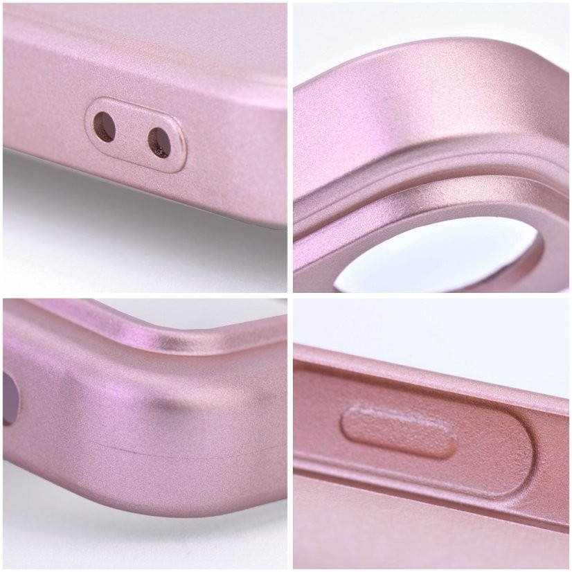 Forcell Samsung Galaxy S26 5G Metallic Pink-Θήκη Σιλικόνης Ρόζ