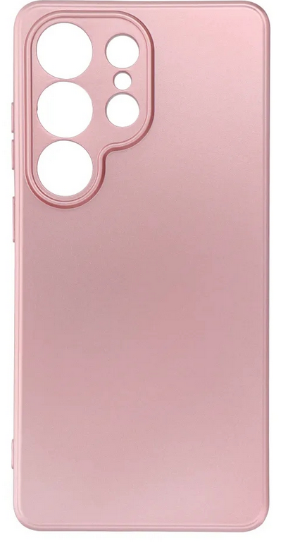 Forcell Samsung Galaxy S26 Ultra 5G Metallic Pink-Θήκη Σιλικόνης Ρόζ
