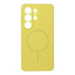 Forcell Samsung Galaxy S26 Ultra 5G Magnetic Cover Magsafe Lemon-Θήκη Σιλικόνης Κίτρινο