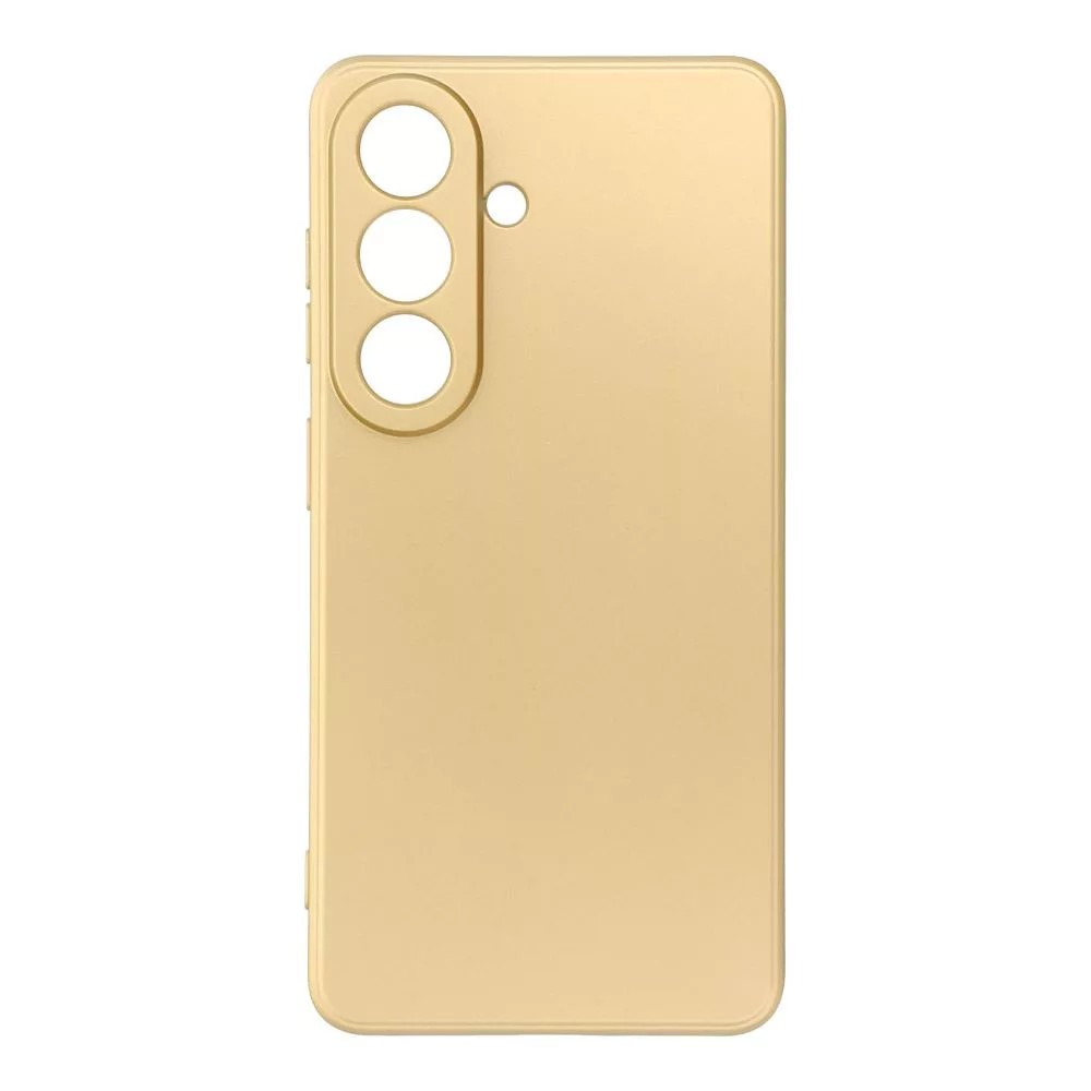 Forcell Samsung Galaxy S26 5G Metallic Gold-Θήκη Σιλικόνης Χρυσό