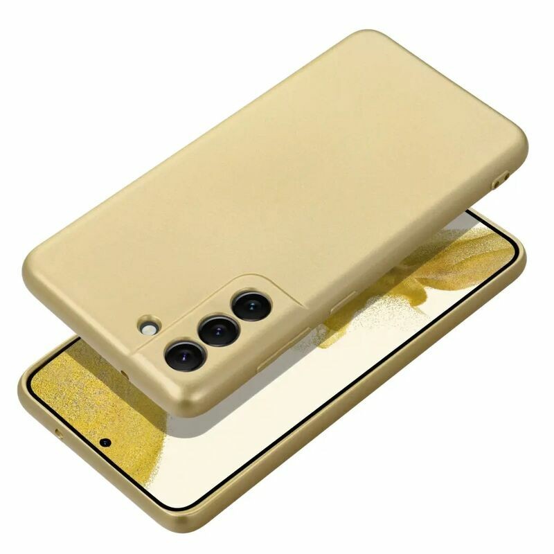 Forcell Samsung Galaxy S26 5G Metallic Gold-Θήκη Σιλικόνης Χρυσό