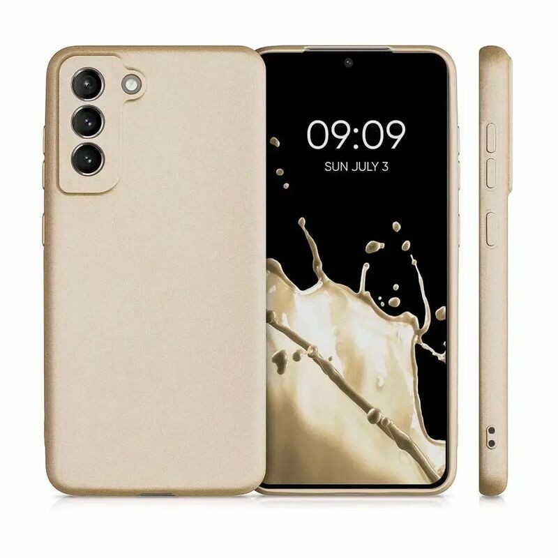Forcell Samsung Galaxy S26 5G Metallic Gold-Θήκη Σιλικόνης Χρυσό