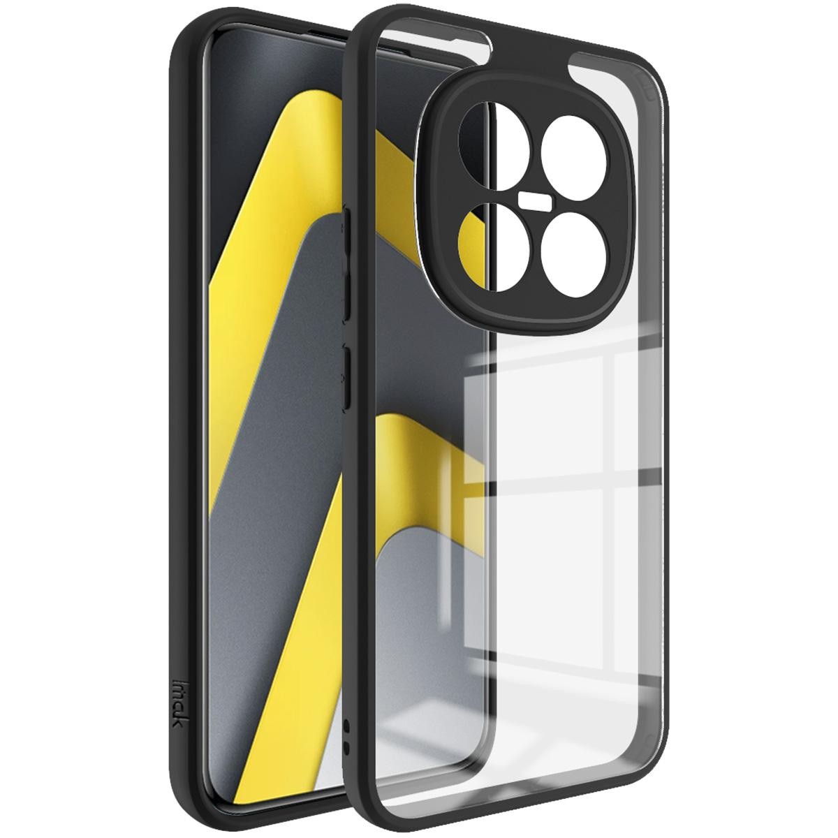 Imak Redmi Note 15 Pro+ 5G UX-9A Series Four-corner Airbag Shockproof Black-Θήκη Σιλικόνης