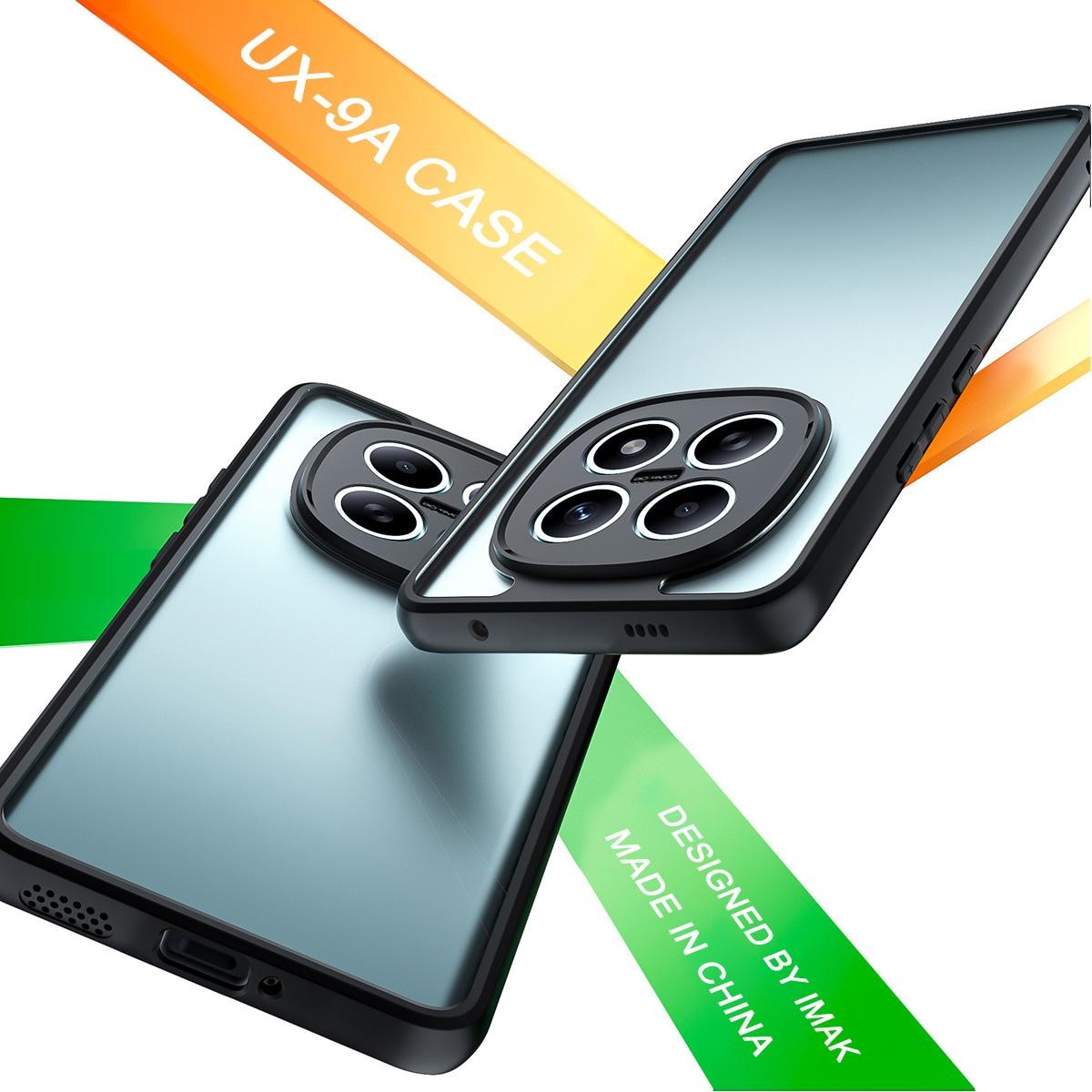 Imak Redmi Note 15 Pro+ 5G UX-9A Series Four-corner Airbag Shockproof Black-Θήκη Σιλικόνης