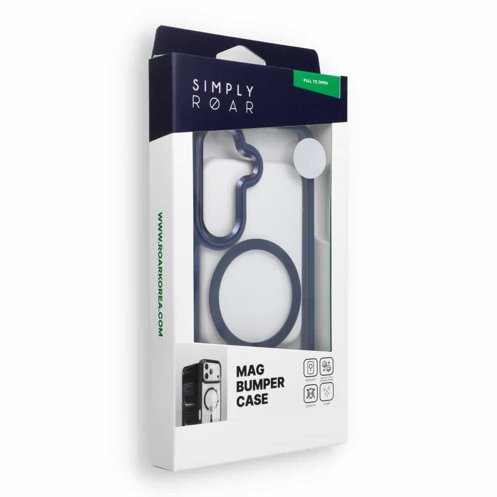 Simply Roar Samsung Galaxy S26 Plus 5G Mag Bumper Blue-Θήκη Σιλικόνης Μπλέ