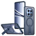Kalebol Xiaomi Redmi Note 15 4G / 5G Honeycomb Cooling MagSafe Holder Blue-Θήκη Σκληρή
